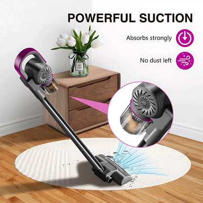 4 in 1 Stick Handheld Vacuum Cordless Vacuum Cleaner For Carpet Floor Pet Hair