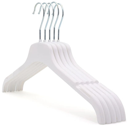 Strong Plastic Coat Clothes Hangers for Tops, Shirts, Dresses