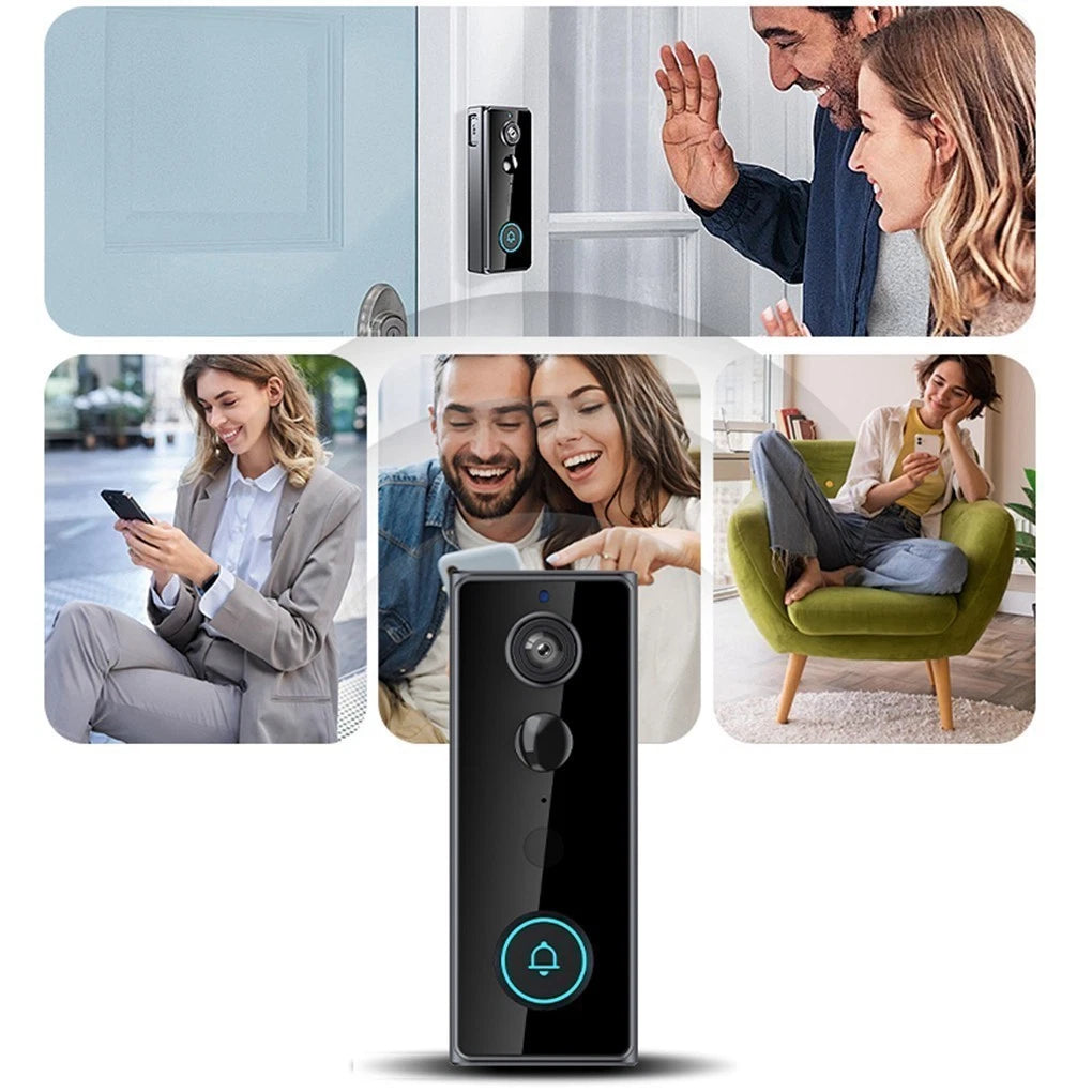 Safe Doorbell Camera Wireless, Smarter Way to Protect Your Home, Wireless WiFi