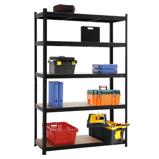 5 Tiers Shelving Units Warehouse Racking Shelf Steel Garage Unit 180x100x40CM