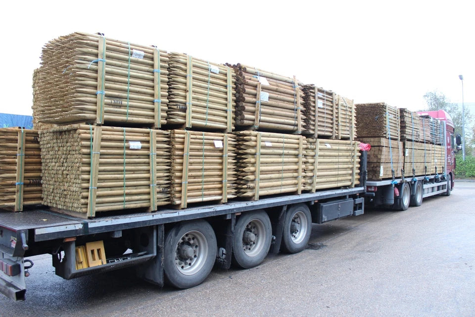 Round Fence Posts | 10 Packs | Multiple Sizes