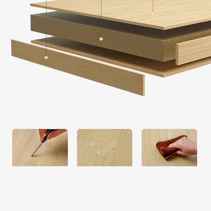 Wooden Computer Desk Home Office Writing Desk Study Table Workstation Cabinet UK