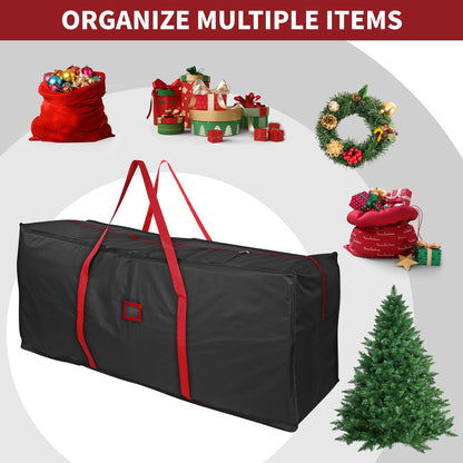 Black Christmas tree storage bag