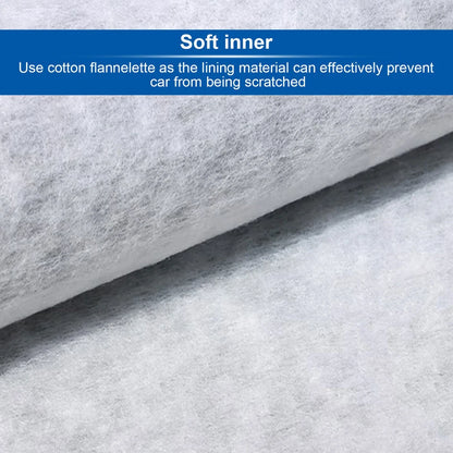 Waterproof 6 Layer Car Cover Heavy Duty Cotton Lined UV Protection