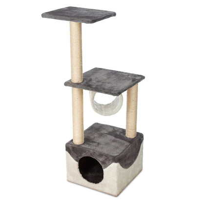 Cat Tree Scratching Tower House Activity Center Post Climbing Hammock