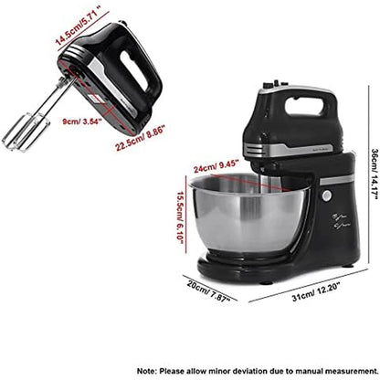 Stand Mixer for Baking Food with Dough Hooks 4.2l Cheap Whisk Attachment Beaters