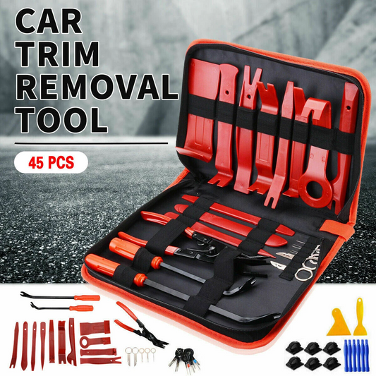 45 PCS Car Removeable Pry Tool Molding Kit Panel