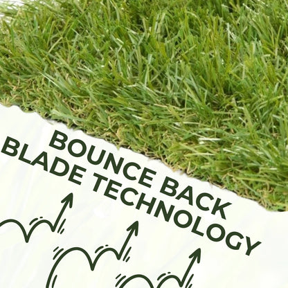 30mm Realistic Artificial Grass Natural Look Lawn Turf